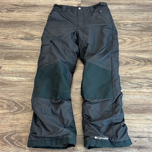 Columbia Bugaboo Omni Tech Black‎ Kids Ski Snow Pants Size Large (14-16) - Picture 1 of 14